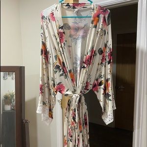 Pink Blush Robe, XL/2X